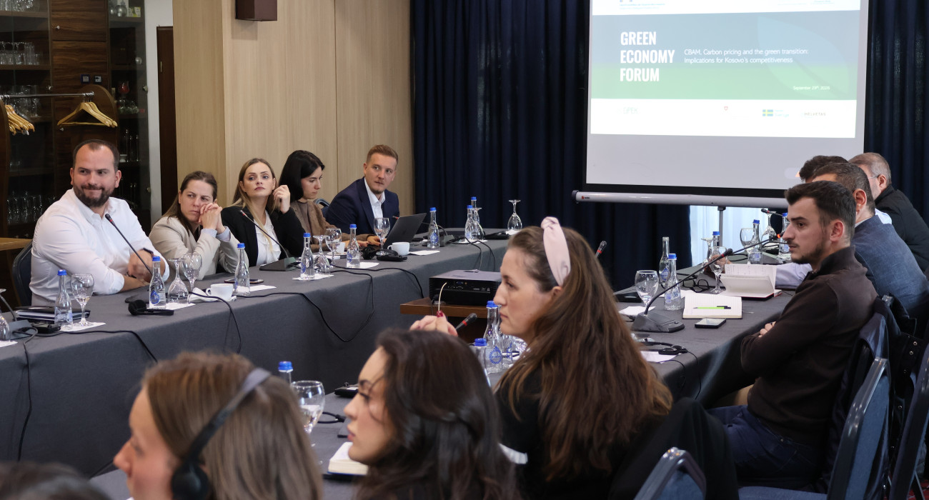 Forumi për Ekonomi të Gjelbër: Përgatitja e bizneseve të Kosovës për tregje më të gjelbra të BE-së